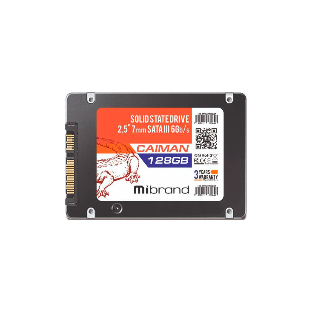 Накопичувач SSD 2.5" 256GB Mibrand (MI2.5SSD/CA256GB)