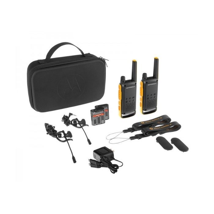 Портативна рація Motorola TALKABOUT T82 Extreme RSM TWIN Yellow Black (5031753007195) зображення 5
