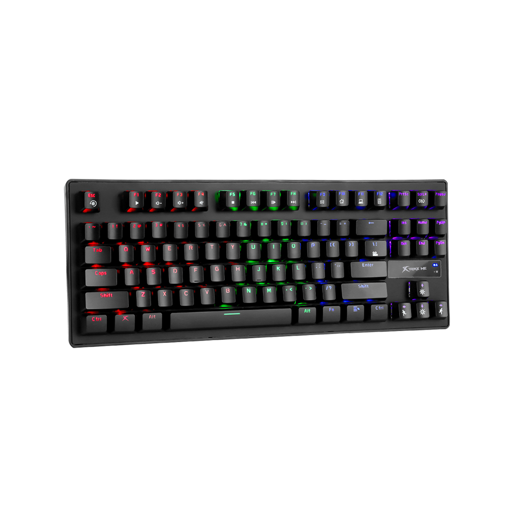 Клавіатура Xtrike ME GK-979 5 colors-LED Mechanical Red Switch USB Black (GK-979) зображення 2