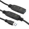Адаптер USB 3.0 AM - AF, 10 m, active PowerPlant (CA912858)