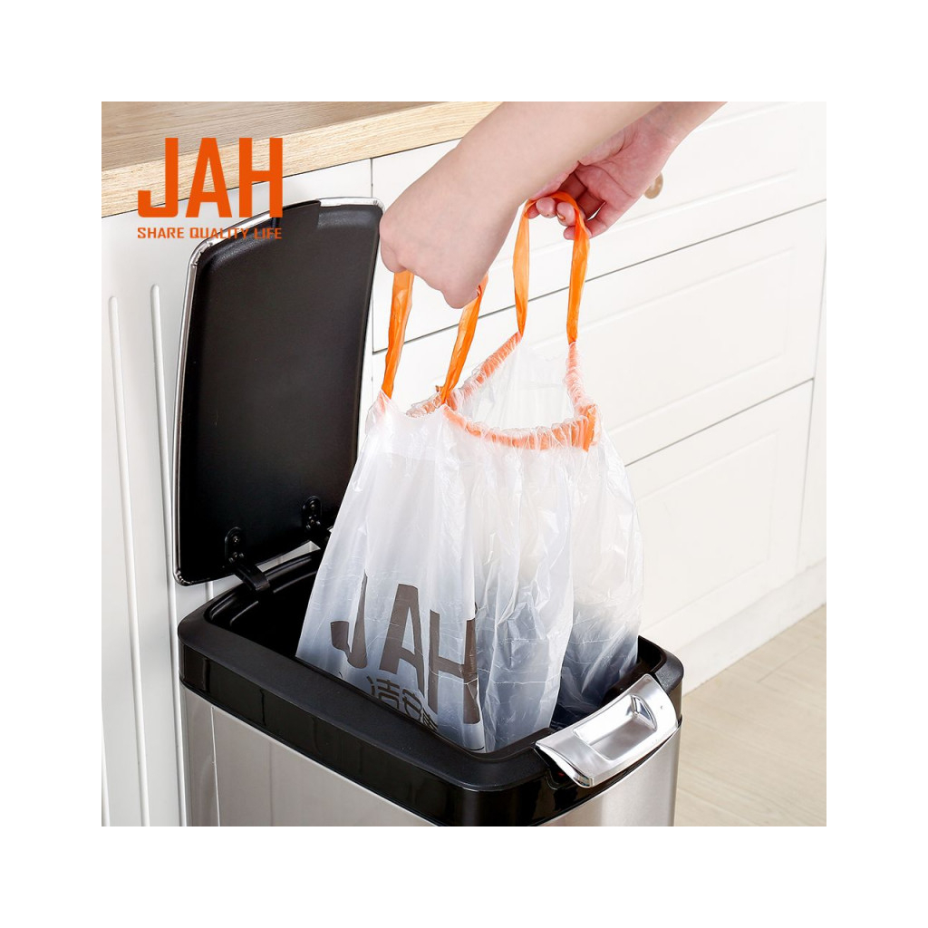 Пакети для сміття JAH для відер до 30 л (55х70 см) із затяжками 15 шт. (6305) зображення 3