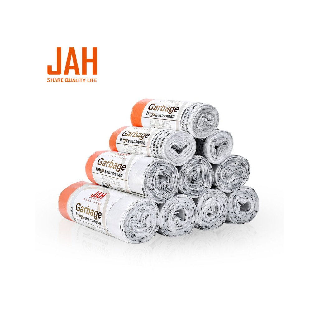 Пакеты для мусора JAH для ведер до 30 л (55х70 см) с затяжками 15 шт. (6305) изображение 4