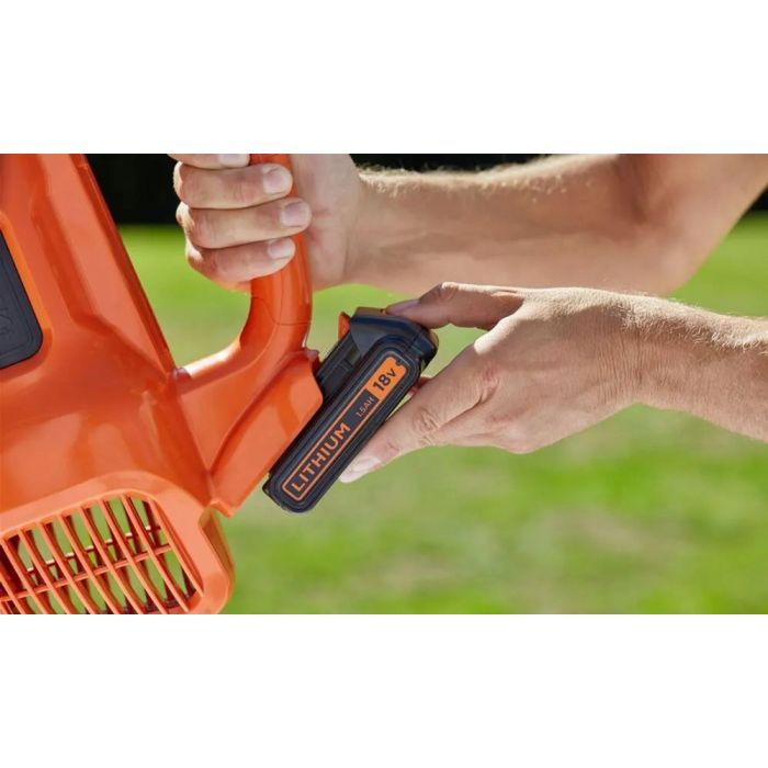 Повітродувка Black&Decker акумуляторна, 18 В, 2 Ач (BCBL200L) зображення 10