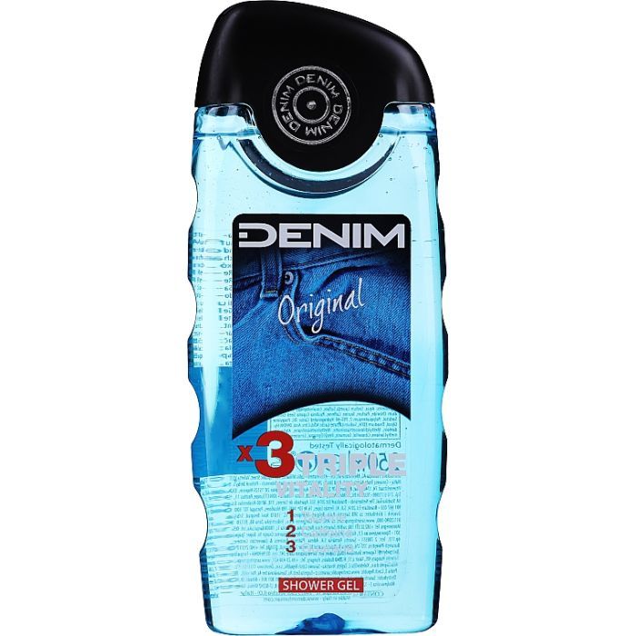Гель для душа Denim Original тройная жизненная сила 250 мл (8008970004266)