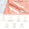 Наматрацник MirSon №1759 Eco Light Coral Cotton на гумці в кутках 70x130 см (2200003711547) зображення 3