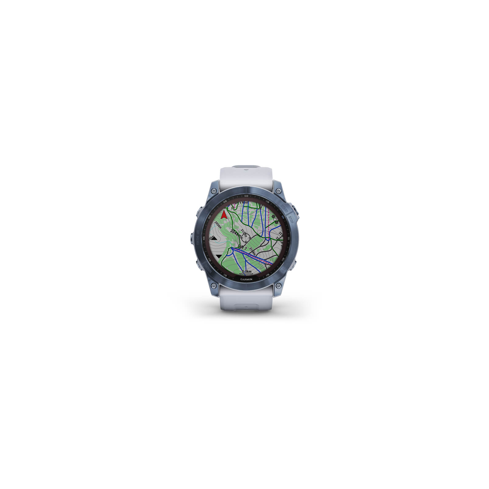 Смарт-часы Garmin fenix 7X Sapph Sol Mineral Blue, GPS (010-02541-15) изображение 4