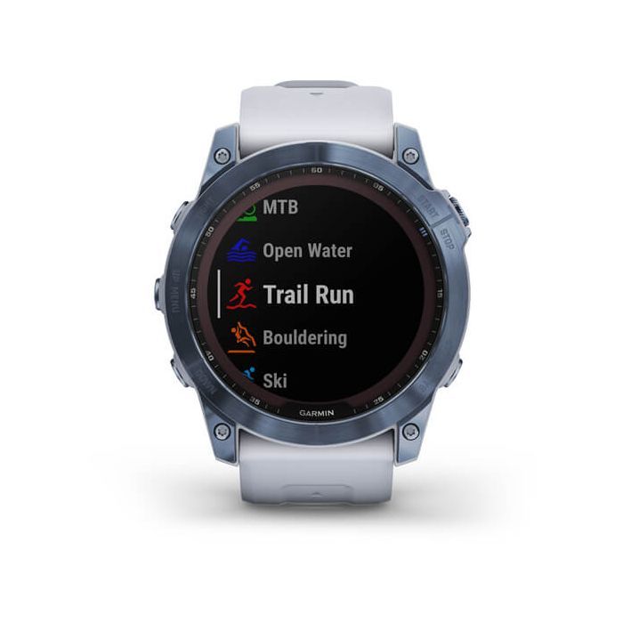 Смарт-годинник Garmin fenix 7X Sapph Sol Mineral Blue, GPS (010-02541-15) зображення 6