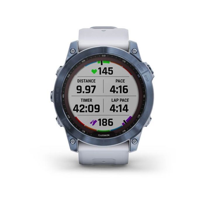 Смарт-годинник Garmin fenix 7X Sapph Sol Mineral Blue, GPS (010-02541-15) зображення 7