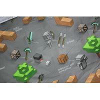 Постельное белье MirSon Бязь Premium 17-0416 Minecraft Евро (2200002966177) изображение 4