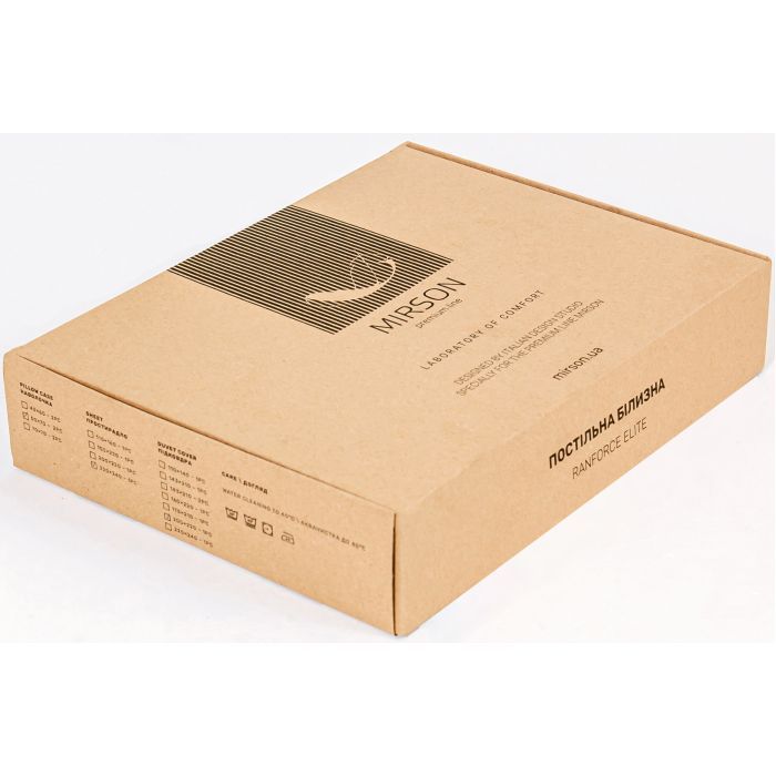 Постільна білизна MirSon Бязь Ranforce Elite 17-0079 Kosett 175х210 (2200004673714) зображення 7