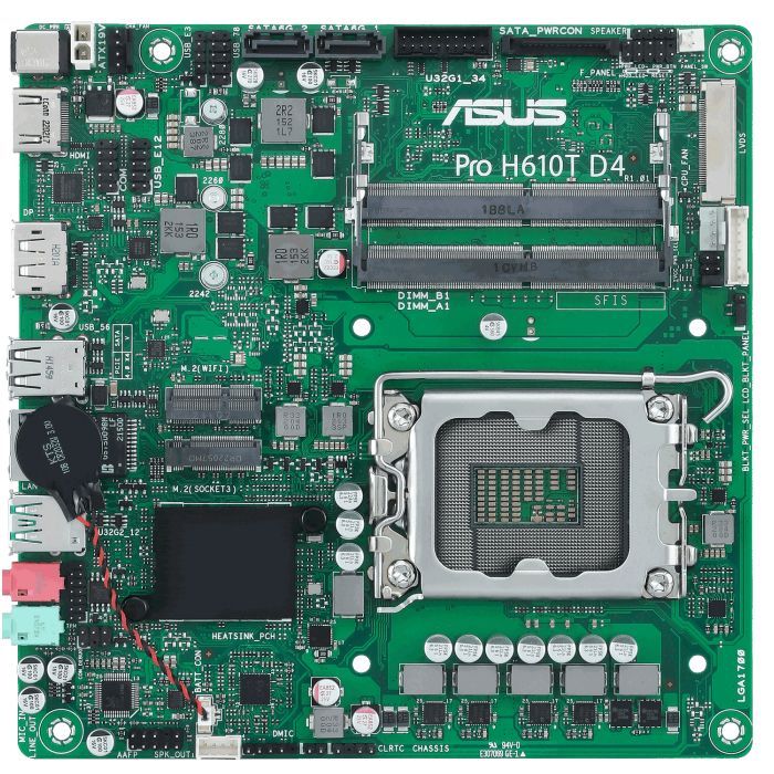 Материнская плата ASUS PRO H610T D4-CSM изображение 2