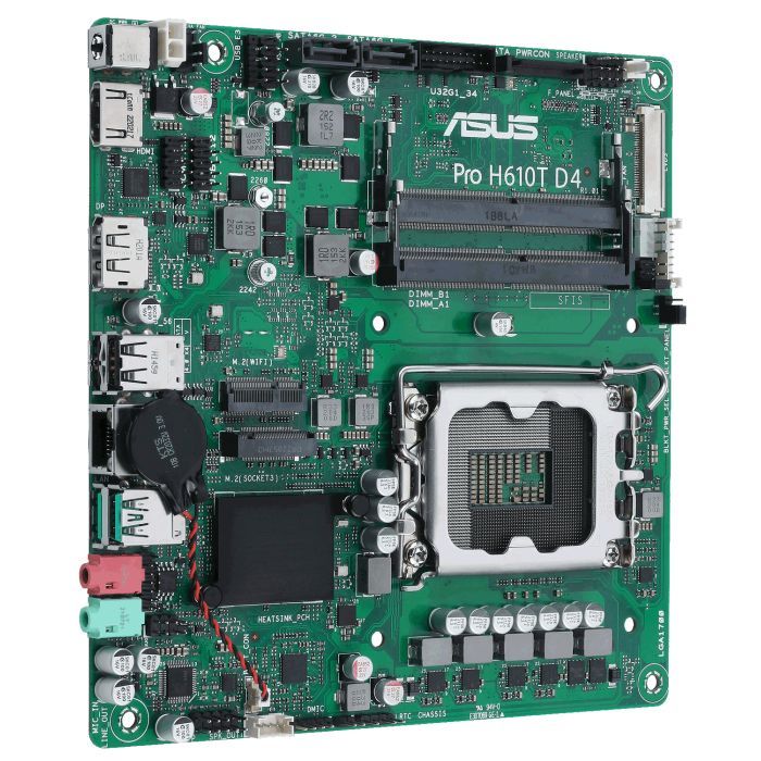 Материнская плата ASUS PRO H610T D4-CSM изображение 3
