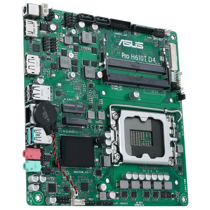 Материнская плата ASUS PRO H610T D4-CSM изображение 4