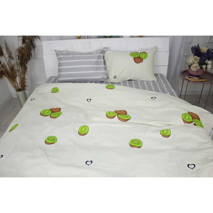 Простынь MirSon Сатин Premium 22-1175 Mississippi 150x220 см (2200002123853) изображение 3