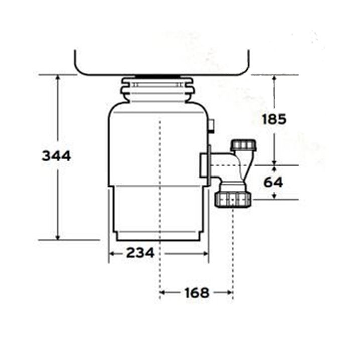 Подрібнювач харчових відходів In-Sink-Erator Model Evolution 250 зображення 4