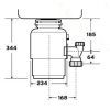 Подрібнювач харчових відходів In-Sink-Erator Model Evolution 250 зображення 4