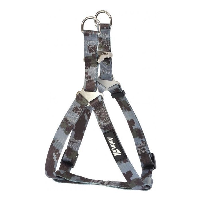 Шлея для собак AnimAll HL-H-T001A S-5 1.5x33-50 см (сіра) (2000981199319)