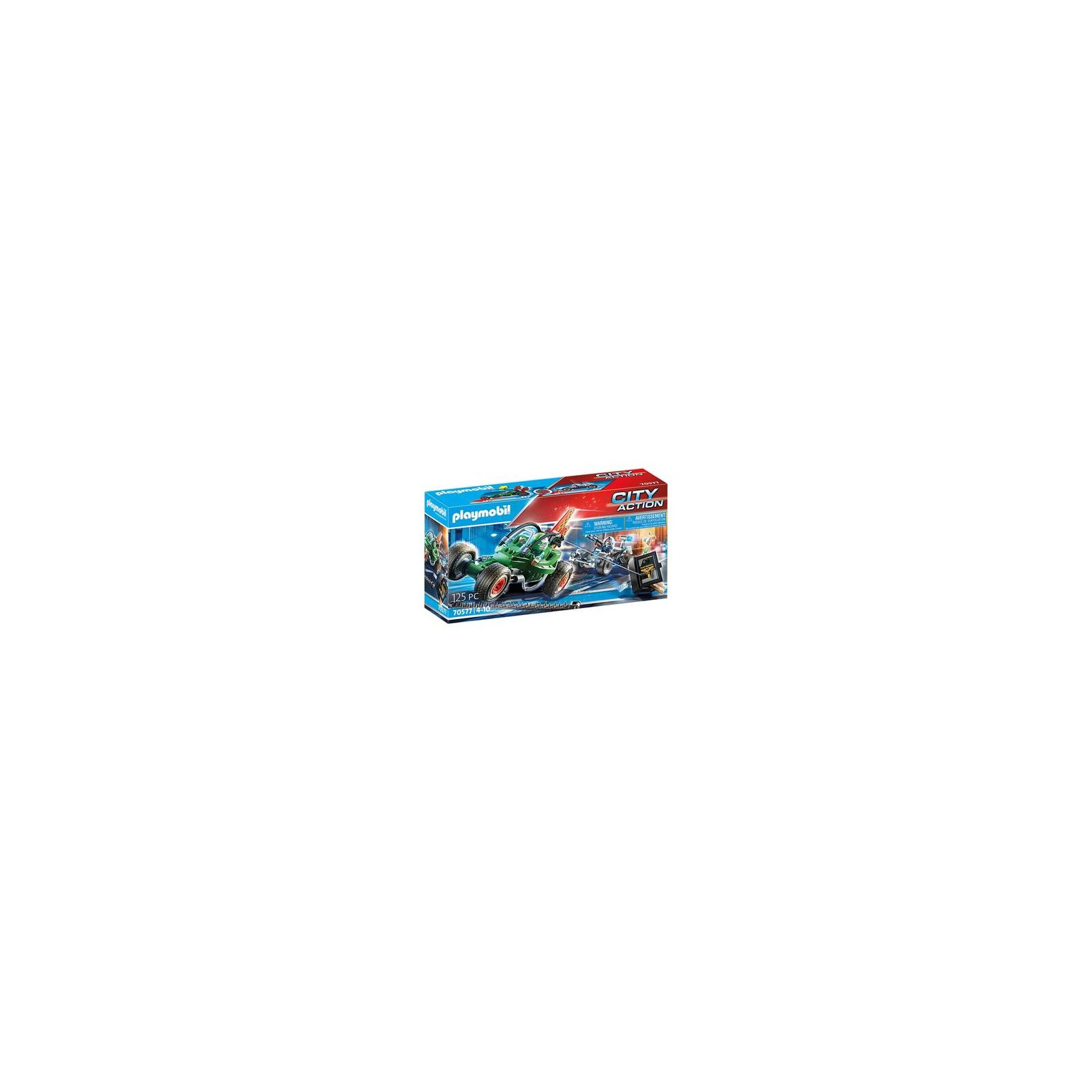 Конструктор Playmobil City action Побег на картинге (70577) изображение 3