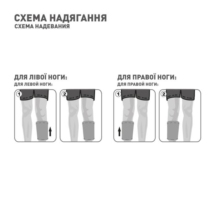 Бандаж MedTextile МТ Бандаж для підтримки гомілки еластичний Mшт (7640162326261) зображення 5