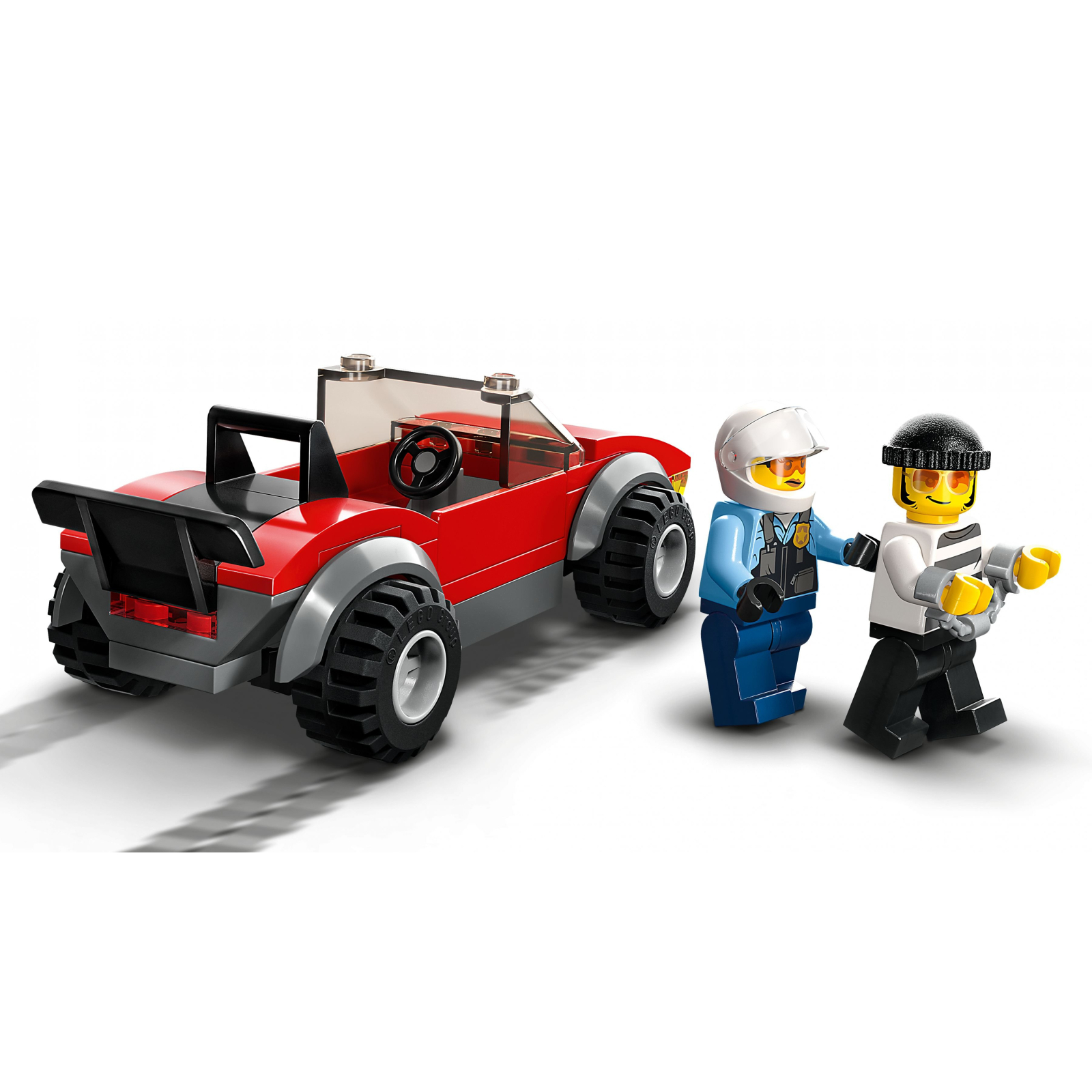 Конструктор LEGO City Преследование автомобиля на полицейском мотоцикле (60392) изображение 5