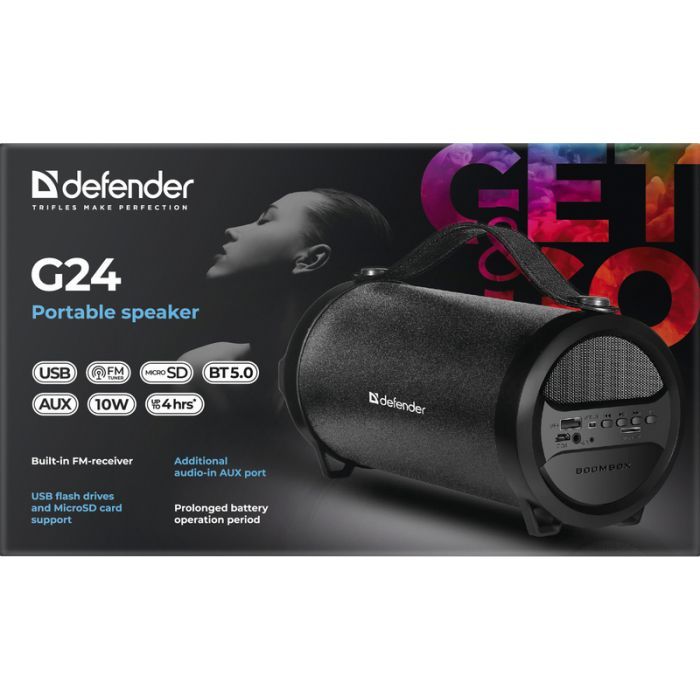 Акустична система Defender G24 Black (65124) зображення 4