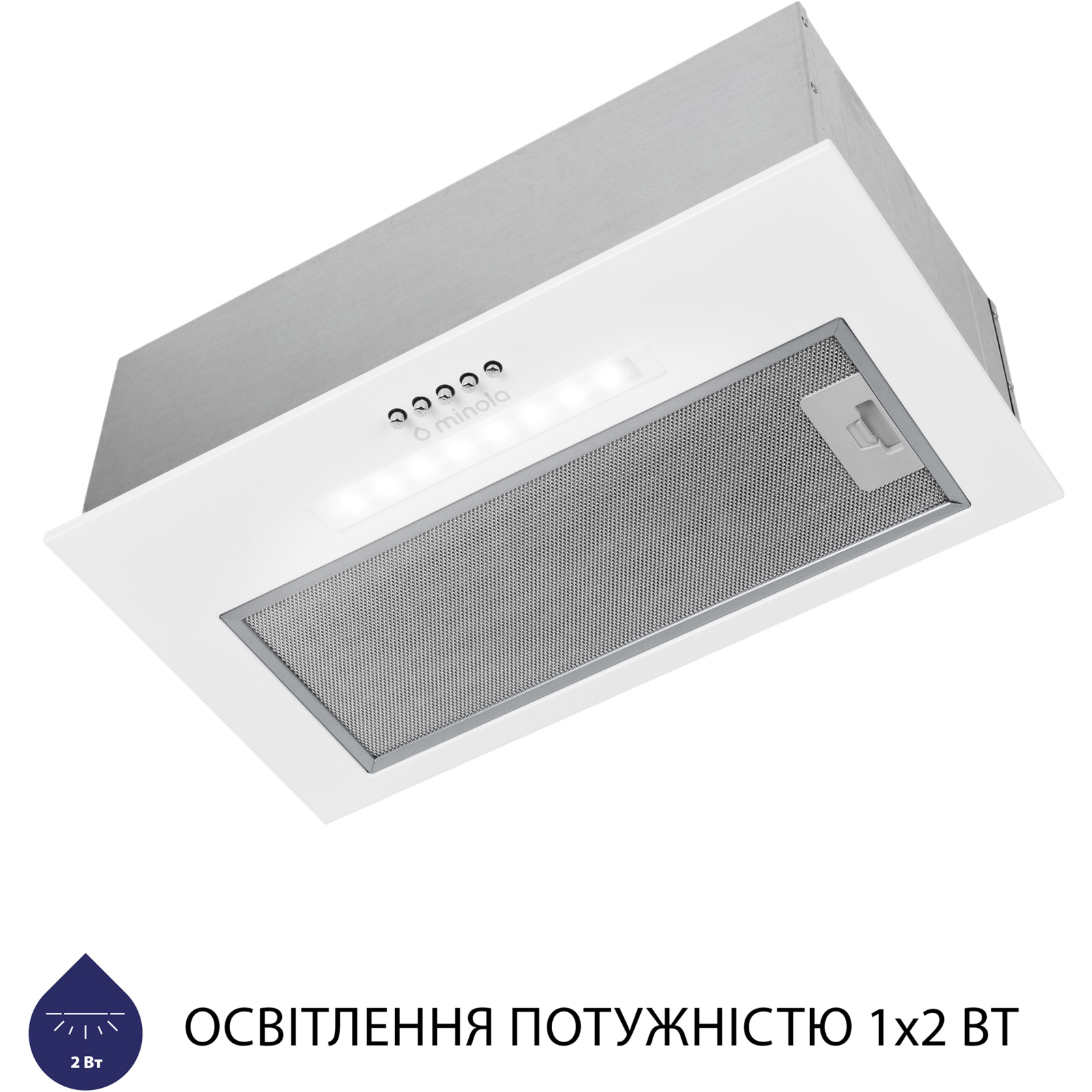 Вытяжка кухонная Minola HBI 5323 I 800 LED изображение 5