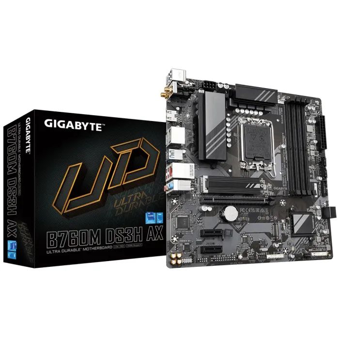 Материнская плата GIGABYTE B760M DS3H AX изображение 5