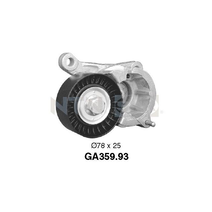 Натягувач ременя з роликом SNR GA359.93