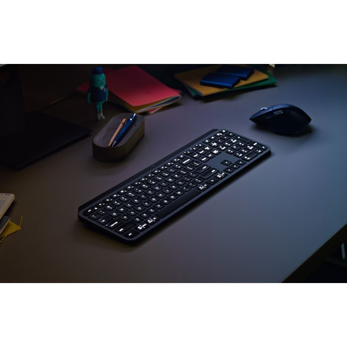 Комплект Logitech MX Keys for Business UA Graphite (920-010933) изображение 8
