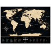 Скретч карта 1DEA.me Travel Map Black World (13007) изображение 3