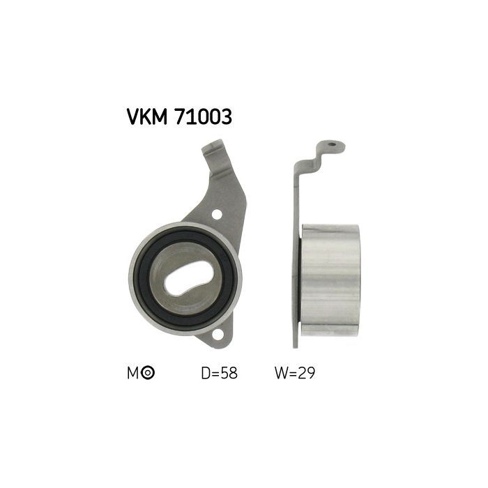 Ролик натяжителя ремня SKF VKM 71003