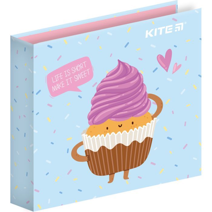 Стикер-закладка Kite набор с клейкой полоской Sweet muffin (K22-477)