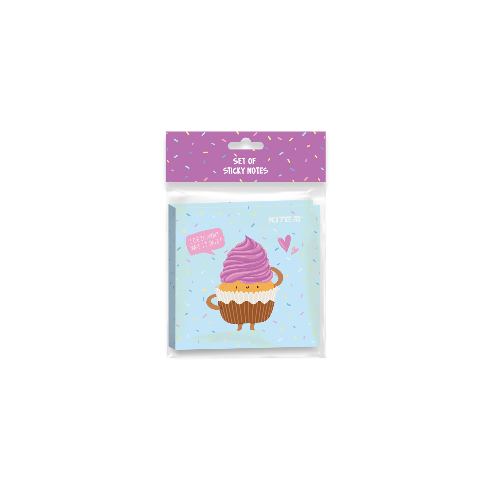 Стикер-закладка Kite набор с клейкой полоской Sweet muffin (K22-477) изображение 3