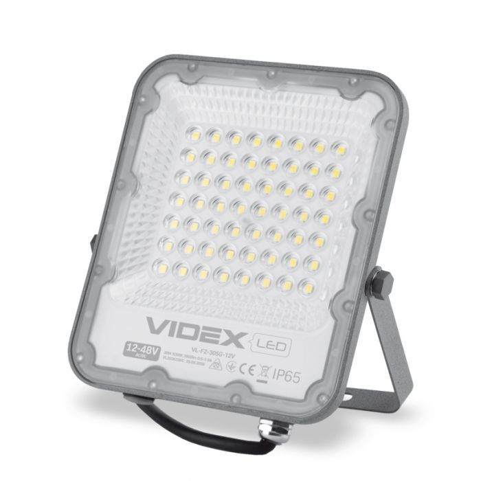 Прожектор Videx LED PREMIUM VIDEX F2 30W 5000K (VL-F2-305G)