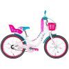 Велосипед Formula 20" Flower Premium рама-10" 2022 White/Pink (OPS-FRK-20-176)