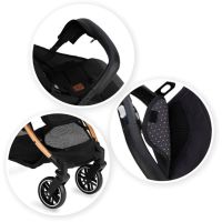 Коляска MoMi Estelle Black (WOSP00003) зображення 8