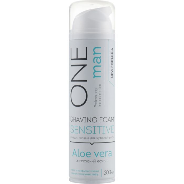 Пена для бритья Iceberg Group One Man Aloe Vera Sensitive 200 мл (4820172070870)