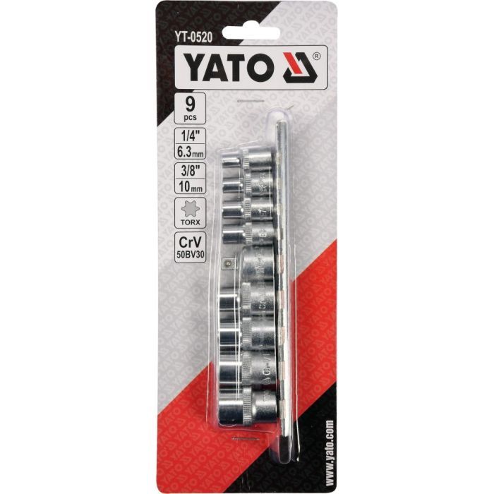 Набор головок Yato YT-0520 изображение 3