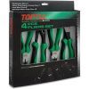 Набор инструментов Toptul шарнирно-губцевых 4 ед. (GAAE0402)