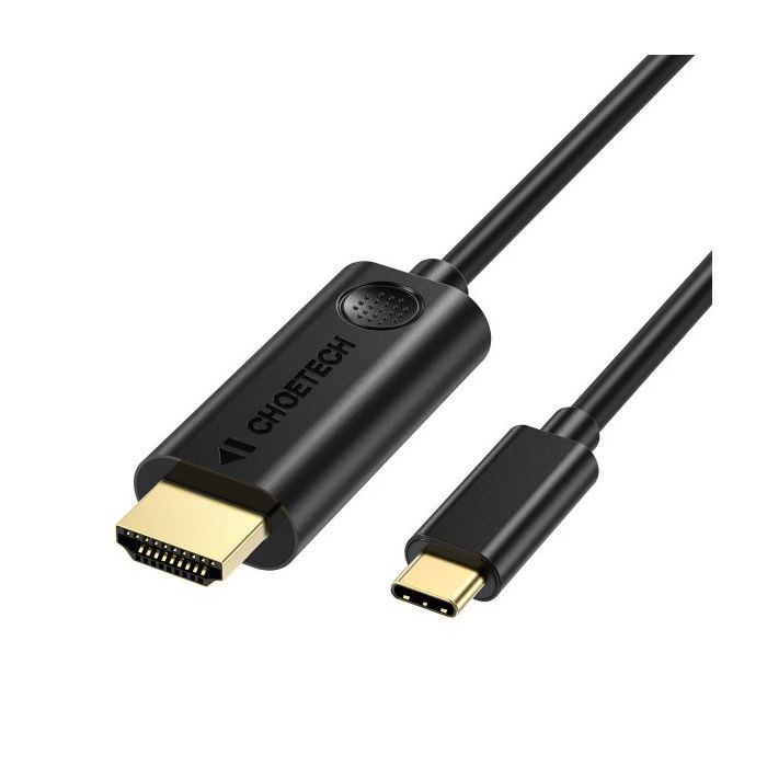 Кабель мультимедийный USB-C to HDMI 3.0m 4K 30Hz Choetech (XCH-0030BK)