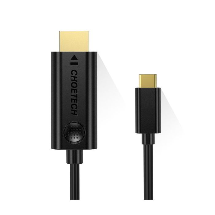 Кабель мультимедийный USB-C to HDMI 3.0m 4K 30Hz Choetech (XCH-0030BK) изображение 2