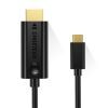 Кабель мультимедийный USB-C to HDMI 3.0m 4K 30Hz Choetech (XCH-0030BK) изображение 2