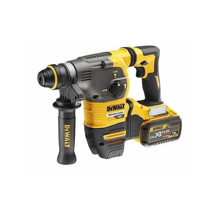 Перфоратор DeWALT бесщёточный, SDS-Plus, 54 В, 3.5 Дж, 3 реж. кейс (DCH333X2) изображение 3