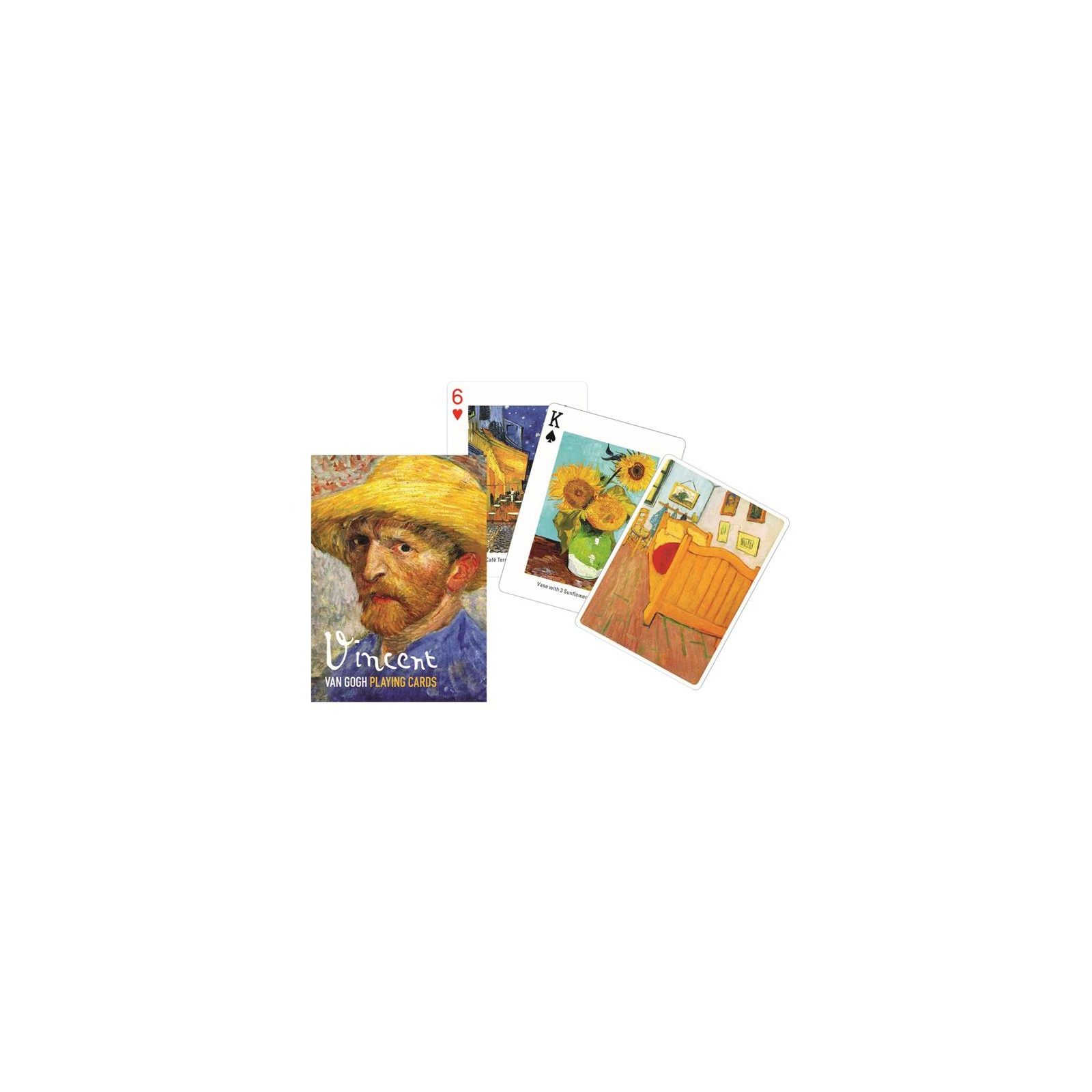 Гральні карти Piatnik Вінсент ван Гог, 1 колода х 55 карт (PT-164910)