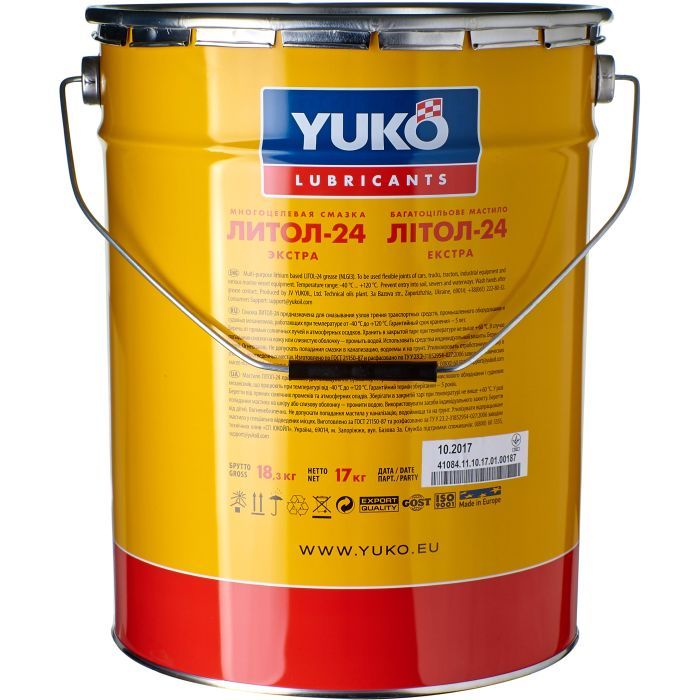Мастило автомобільне Yuko Літол-24 0,4 л (4820070246476) зображення 3