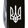 Нож Victorinox Climber Ukraine Black "Тризуб" (1.3703.3_T0010u) изображение 4