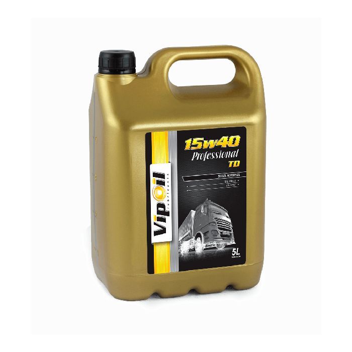 Моторна олива VIPOIL Professional TD 15W-40 CD/SF, 5л (0162849)