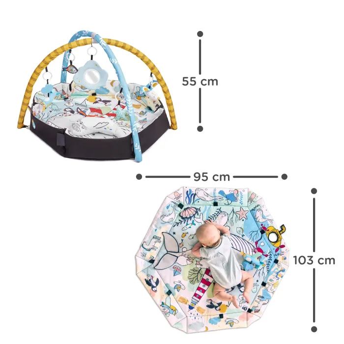 Детский коврик Kinderkraft Smartplay Sea (5902533921393) изображение 4