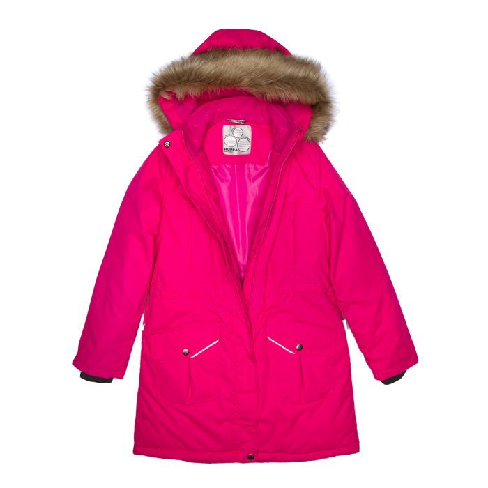 Пальто детское Huppa MONA 2 12200230 фуксия 158 (4741632038417) изображение 4
