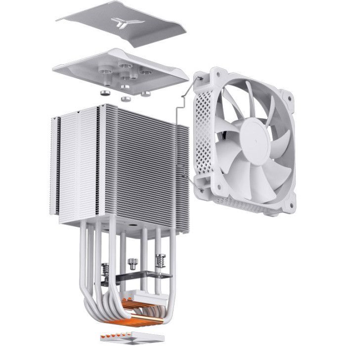 Кулер для процессора JONSBO HX6240 White изображение 11